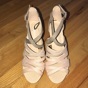 NWOT NEVER WORN Strappy Heels